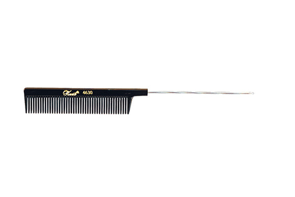 Black Metal Tail Comb Krest 4630
