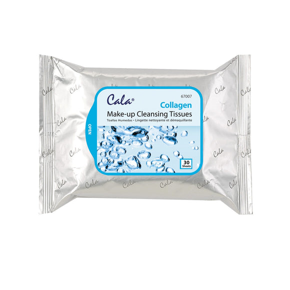 Cala Collagen Make-Up Wipes 30 Sheets