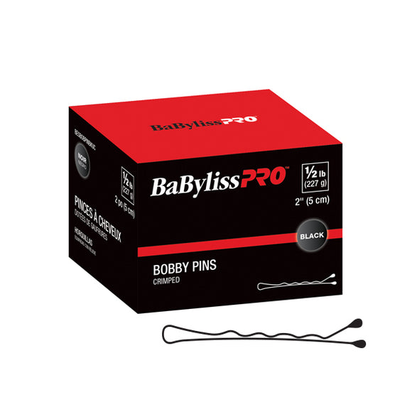BabylissPro BobbyPins Black 1/2lb