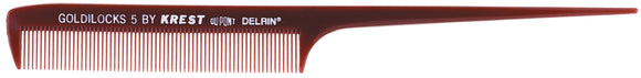 Goldilocks 5 Burgundy Tail comb