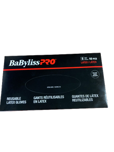 BabylissPro Latex Reusable Gloves Small
