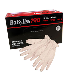 Babyliss Pro Vinyl Gloves Small 100pcs
