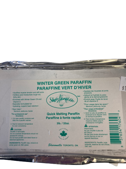 Paraffin Wax Winter Green 2lbs